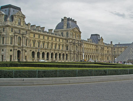 Richelieu Wing of the Louvre Museum, Paris