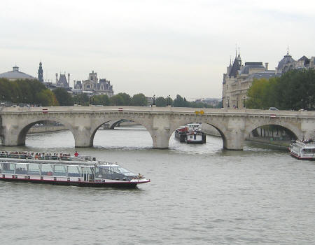 Pont Neuf Bridge in Paris France