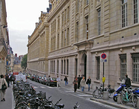Sorbonne in Paris France