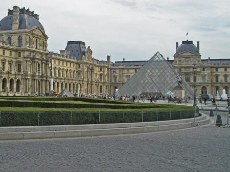Sully Wing of the Louvre Museum, Paris France