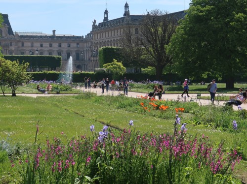 Carrousel Garden in Paris France