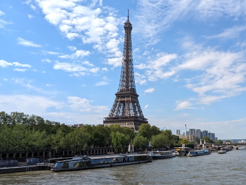 Eiffel Tower District of Paris France