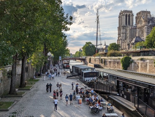 Latin Quarter of Paris France