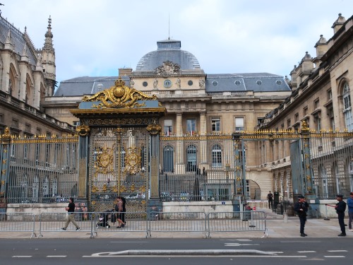 Law Courts in Paris France