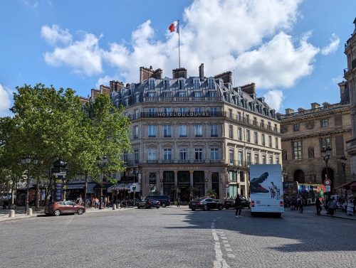 Louvre District of Paris France