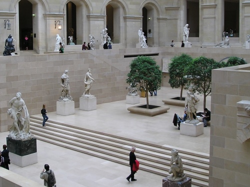 Louvre Museum in Paris France