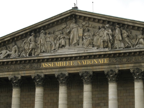 National Assembly in Parris France