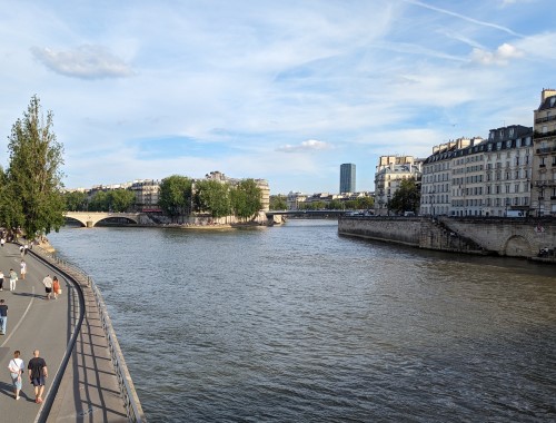 Notre Dame District of Paris France