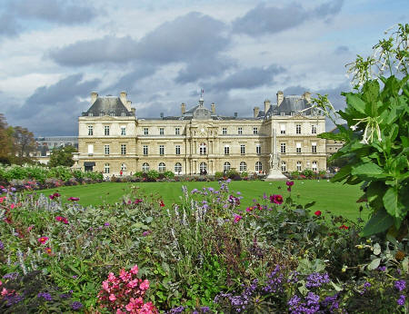 Palais de Luxembourg in Paris France