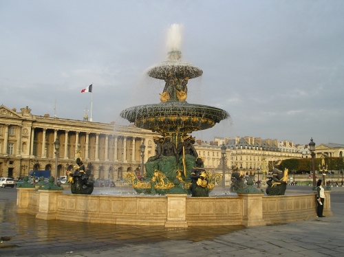 Fountain at Place de la Concorde, Paris