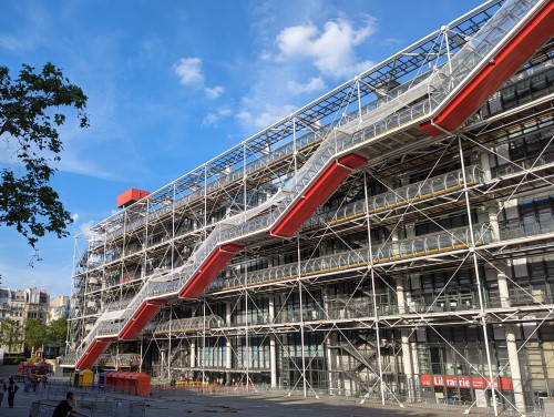 Pompidou Centre in Paris France