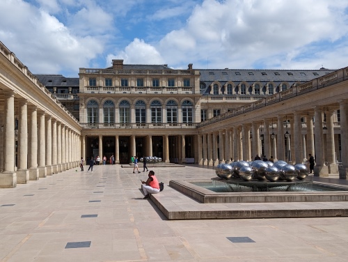 Royal Palace in Paris France