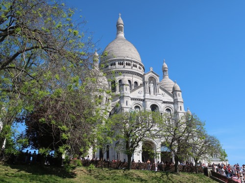 Sacre-Coeur Basilica in Paris France