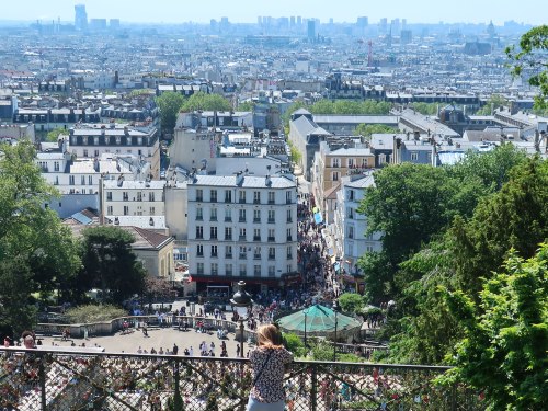 View from the Sacre-Coeur Basilica