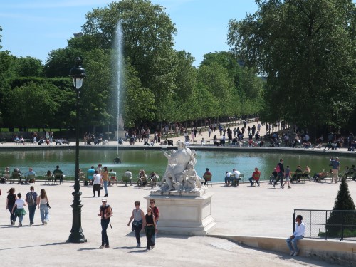 Tuileries Garden, Paris France